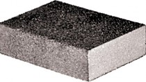Губка шлифовальная алюминий-оксидная, 100х70х25 мм,  Р 80