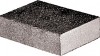 Губка шлифовальная алюминий-оксидная, 100х70х25 мм,  Р 60