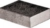 Губка шлифовальная, алюминий-оксидная, 100х70х25мм, средняя жесткость Р60/Р100