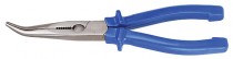 Тонкогубцы изогнутые "Тор", инстр. сталь, пластиковые ручки 160 мм