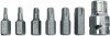 Набор бит "TORX" 7 шт. CrV Набор бит "TORX" 7 шт. CrV