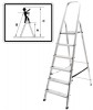 Лестница-стремянка алюминиевая, 3 ступени, вес 2,62 кг