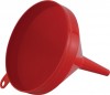 Воронка пластиковая красная, диаметр 160 мм