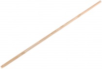 Черенок для метел деревянный с деревянной резьбой 1200 мм