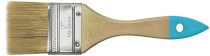 Кисть флейцевая, натур. cветлая щетина, деревянная ручка  4" (100 мм)
