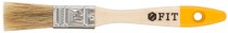 Кисть флейцевая "Стандарт-Плюс", натуральная светлая щетина, деревянная ручка 2" (50 мм)