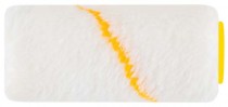 Ролик сменный полиакриловый белый с желтой полосой "миди", 30/54 мм# ворс 12 мм, 100 мм