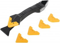 Шпатель-скребок многофункциональный, насадки 5 шт.