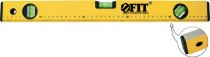Уровень "Стайл", 3 глазка, желтый усиленный корпус, фрезер. рабочая грань, шкала, Профи 2000 мм