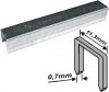 Скобы для степлера закалённые прямоугольные 11,3 мм х 0,7 мм  (узкие тип 53)  4 мм, 1000 шт.