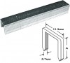 Скобы для степлера закаленные 11,3 мм х 0,7 мм (узкие тип 53) 10 мм, 1000 шт.