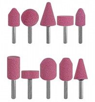Шарошки абразивные по металлу, 10 шт. (большие)
