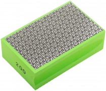 Губка шлифовальная алмазная, 90х55 мм, Р 200