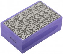 Губка шлифовальная алмазная, 90х55 мм, Р 400