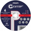 Профессиональный диск шлифовальный по металлу и нержавеющей стали Т27-115 х 6,0 х 22.2 мм, Cutop Profi