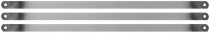 Полотна ножовочные по металлу 300х12 мм, инструментальная сталь, 3 шт. (24 ТPI), ПВХ конверт