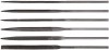 Надфили, 6 шт., 3х140/65 мм (в ПВХ конверте)