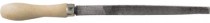 Напильник, деревянная ручка, круглый 150 мм