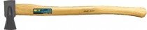 Топор-колун "ушастый" кованый, деревянная отполированная ручка 2000 гр.