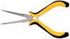 Тонконосы "Мини", удлиненные Профи, никелированное покрытие, черно-желтые мягкие ручки 150 мм