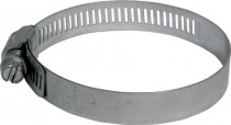 Хомут обжимной просечной (оцинкованная сталь) ширина 12,7 мм, 7" (156-178 мм)
