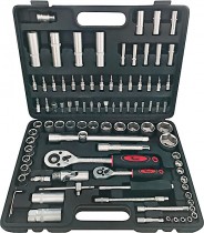 Набор инструмента автомобильный  94 шт. CrV 1/2"+1/4"
