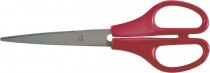 Ножницы бытовые, нержавеющая сталь, пластиковые ручки, толщина лезвия 1,4 мм, 170 мм