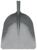 Лопата для уборки снега Профи поликарбонатная, алюминиевый черенок, средняя 465х410х1360 мм