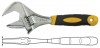 Ключ разводной "Гранд", CrV, узкие губки, шкала, увеличен. захват, прорезин. ручка  200 мм (40 мм)