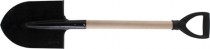 Лопата штыковая с деревянным черенком и V-ручкой  210 х 280 х 1245 мм