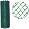 Решетка садовая в рулоне, зеленая, ячейка 15х15мм, 1,0х20м