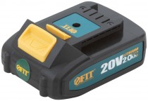 Батарея акк. 20 В# Li-Ion# 2,0 Ач# 0,4 кг # индикатор заряда# коробка
