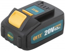 Батарея акк. 20 В# Li-Ion# 4,0 Ач# 0,7 кг # индикатор заряда# коробка