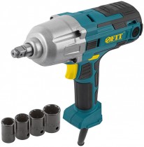 Гайковерт электрический 450 Вт# 2800 об/мин# 4200 уд/мин# 400 Нм# БС щеток# рез. накл.# 2,3 кг # коробка