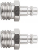 Адаптеры универсальные с внешней резьбой 1/2", 2 шт.